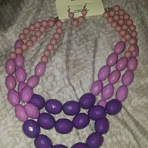 Beaded Statement Necklace